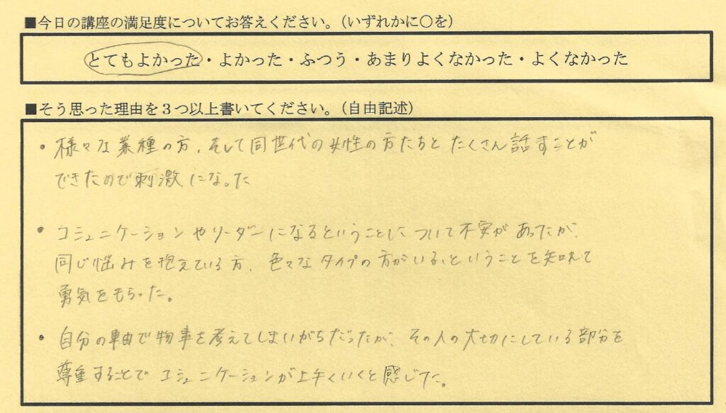 アンケート画像①